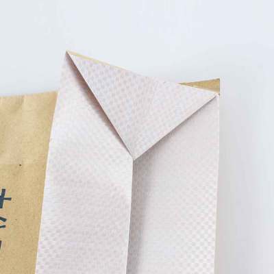 ZB Paper Bag  for Cement Laminated Kraft Paper Packaging PP Woven Bag with Valve Packaging China Factory