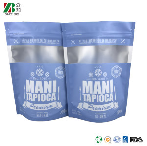 Resealable zipper food packaging bags stand up pouch custom spice powder packaging plastic bag FoodRecyclableStand Up Pouch