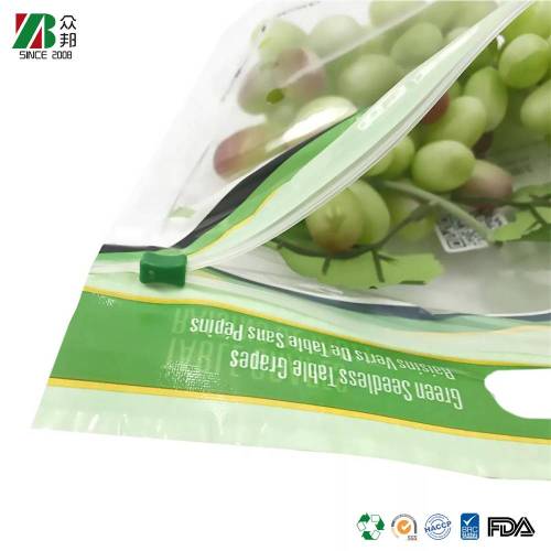 China's Leading Packaging Bag Factory: Anti-Fog Fresh Fruit Vegetable Bags with PTC or Slider Zipper - OEM/ODM