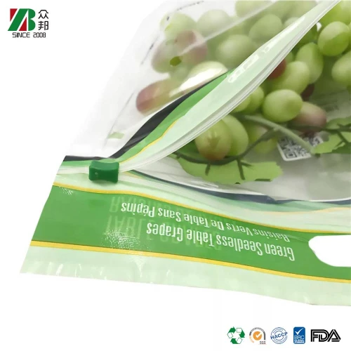 La fábrica de bolsas de embalaje líder en China: bolsas antivaho para frutas y verduras frescas con PTC o cremallera deslizante - OEM/ODM
