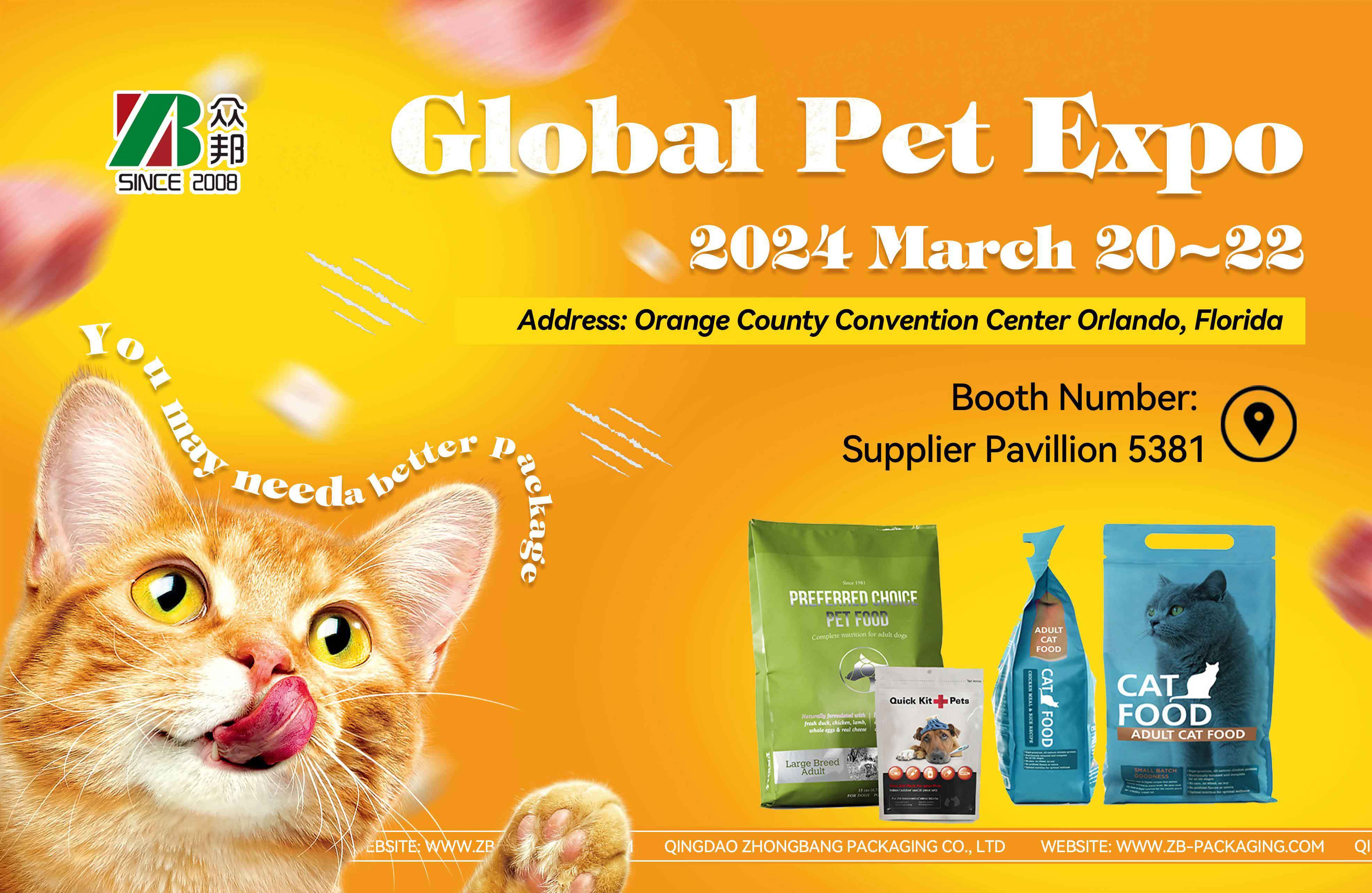 Meeting you at Glaobal Pet EXPO 2024