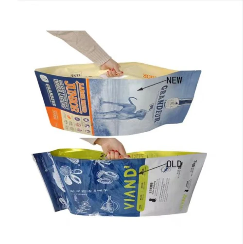 ZB Moisture Proof Pet Dog Food Packaging Bag with Side Handle Wholesale Customized