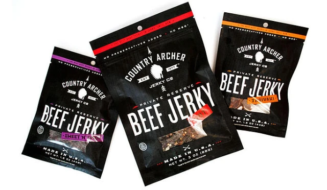 ZB High Barrier Beef Jerky Packaging Bag Customized Printing with Suspension Holes