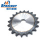 Stainless Steel Stock Bore Platewheels(K) 50A Chain Sprockets for Transmission From China