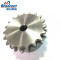 Steel Durable Double Pitch Sprockets 50B Chain Sprocket for Transmission From China