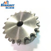 European Standard Stock Bore Sprocket 1"×17.02mm double sprockets for two single chains