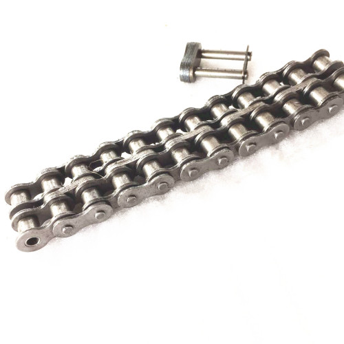 Cadenas transportadoras Cadenas de rodillos con piñón de cadena de rodillos recto series Serie A） C35-1 para miniexcavación con pasador extendido