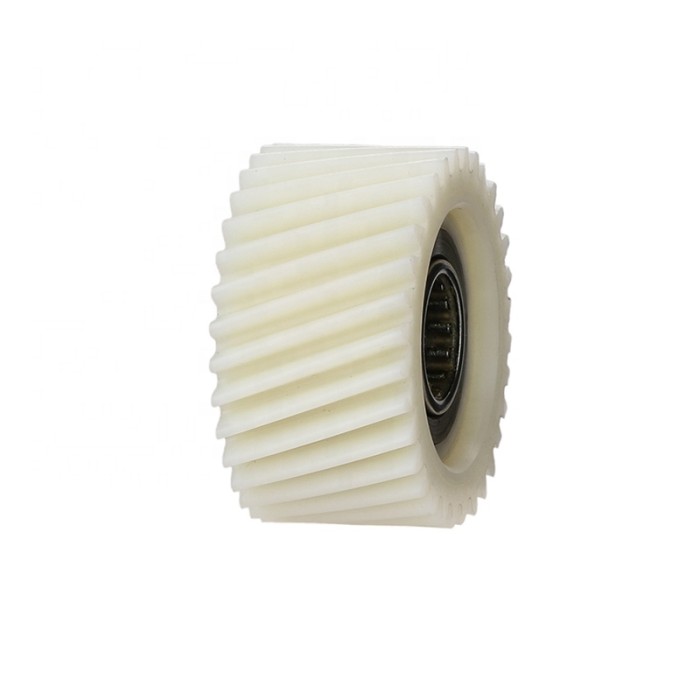 Professional manufacturer for industrial standard helical helix nylon plastic spur gears
