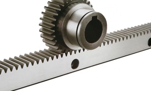 The function of gear and rack
