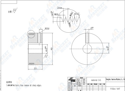 50 PJ-4 - Pilot Bored are the basic type of poly-V-belt pulleys.