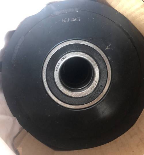 Customized pulleys with 6202-2RS bearing, pulleys manufacturer