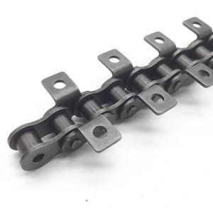 Conveyor roller chain- 208B Double pitch conveyor chain attachments types