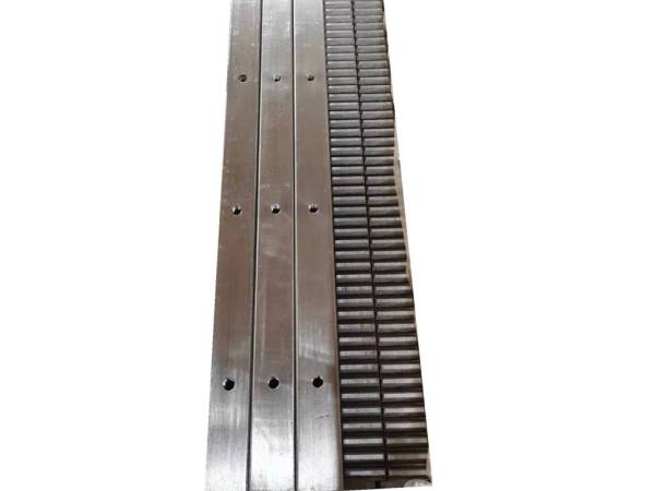 Gear Rack M6 60*60 2016, With 8*M16 holes, without teeth hardening