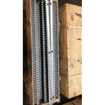 Gear Rack M8 60*40 1508, With 3*10.5mm holes, without teeth hardening