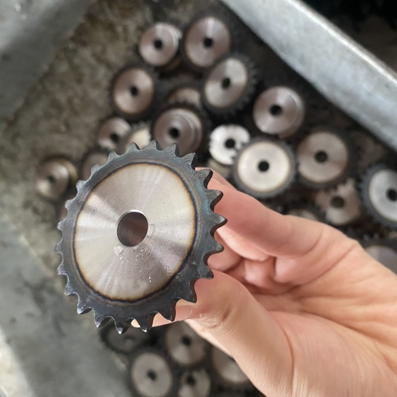 why the sprocket need Remove the Bur