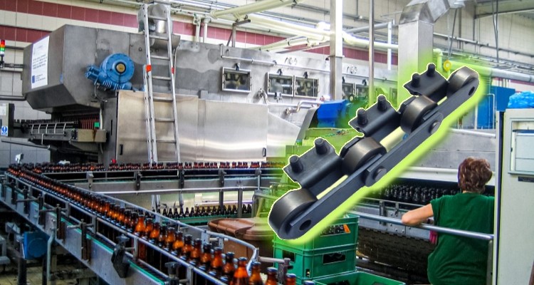Bottle Washer Conveyor Chain Application