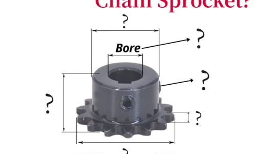 ¿Cómo medir piñones de cadena?