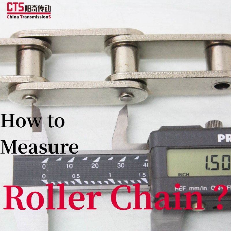 How to measure roller chain?