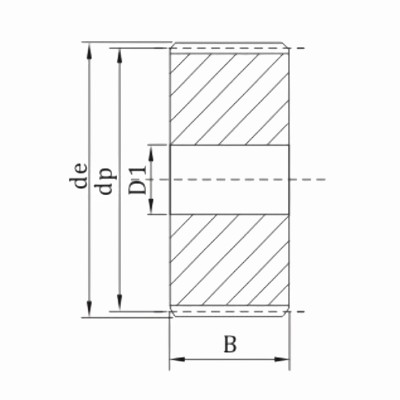 Module 1 Metric Spur Gear