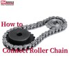 Wie schließt man eine Rollenkette an?