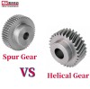 Spur Gear VS Helical Gear