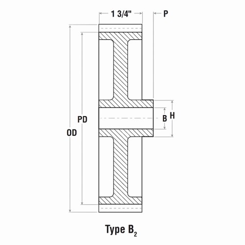 5DP Imperial Steel Spur Gear