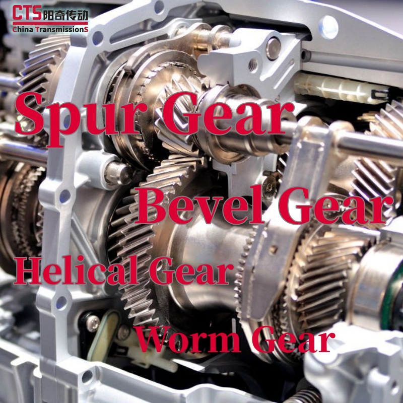 The Difference Between Spur, Helical, Bevel, And Worm Gears