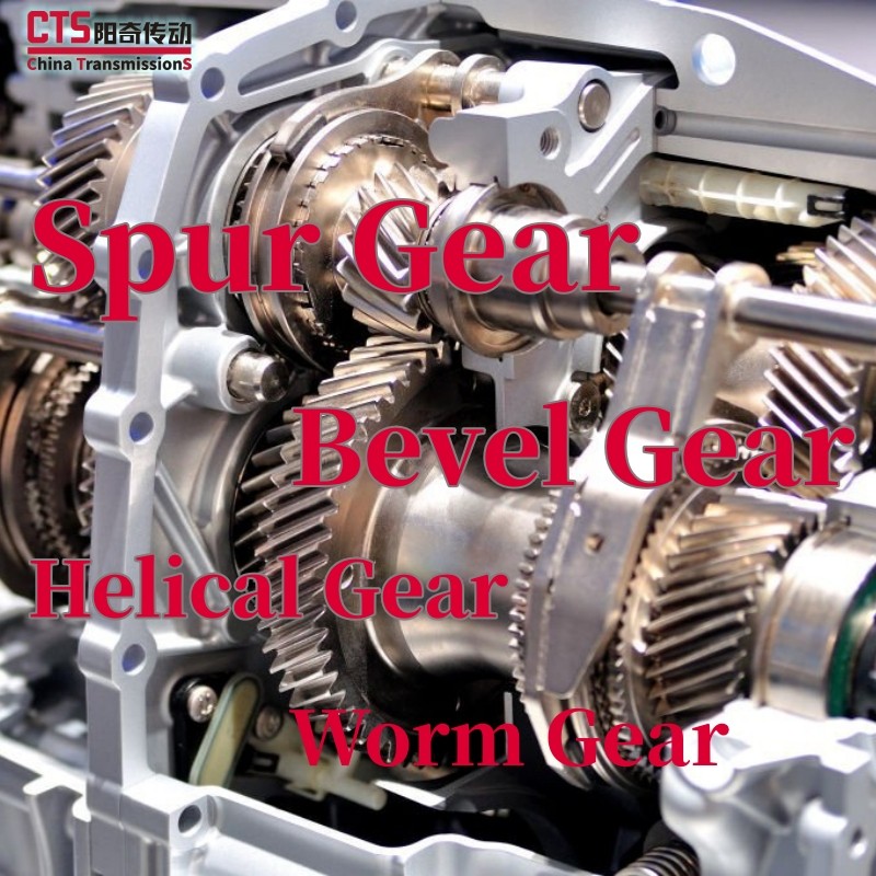 Difference Between Spur, Helical, Bevel, and Worm Gears