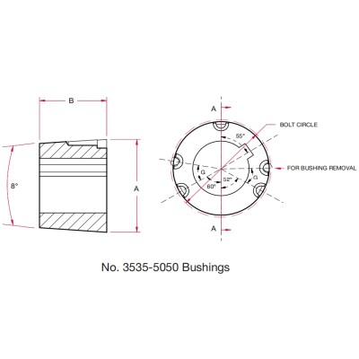3535 Taper Lock Bushing
