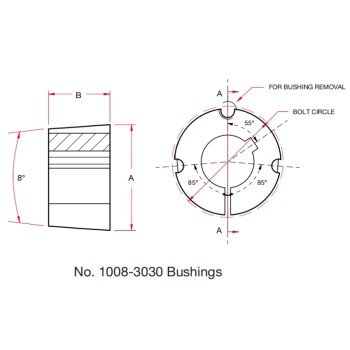 3020 Taper Lock Bushing