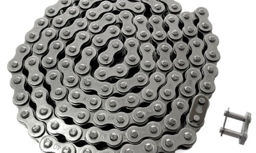 Diferencia entre la cadena de rodillos n.° 40 y la cadena de rodillos n.° 41