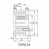 ANSI T60B Sprocket With Split Taper Bushing