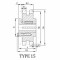 ANSI D120B Sprocket With Split Taper Bushing