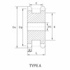 ANSI DS80 Double-Single Sprockets