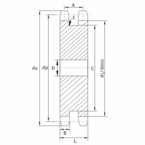 Metric 10B Double-Single Sprockets