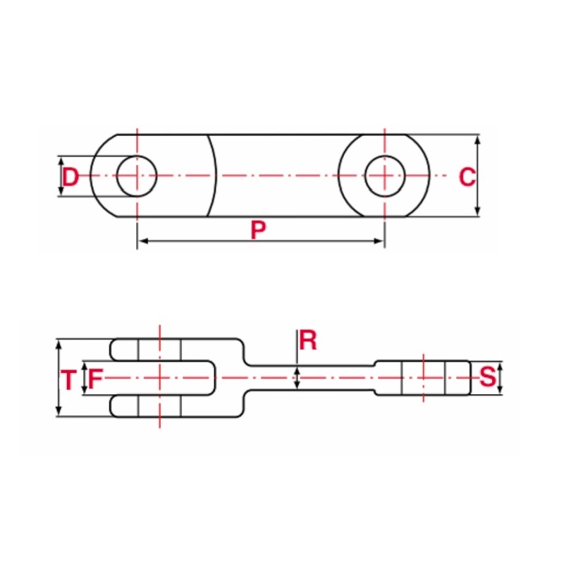 16018 Forged Link Chain