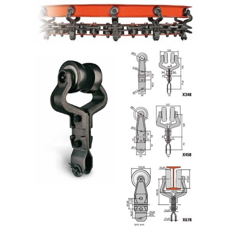 Drop Forged Rivetless Chain Trolley