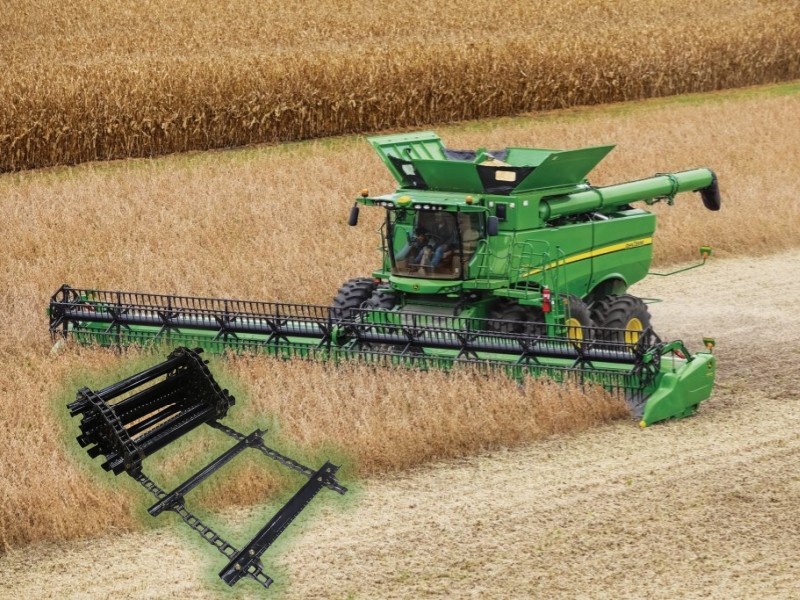 Combine Feeder House Chain