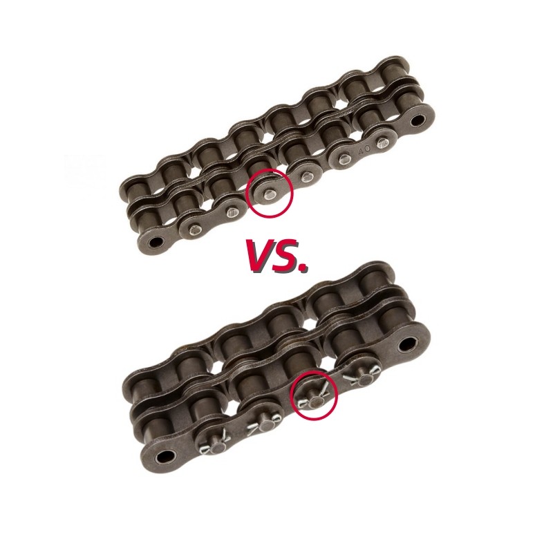 Riveted Roller Chain vs Cottered Roller Chain: A Detailed Comparison