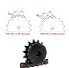Are 40 Roller Chain and 08B Roller Chain interchangeable?