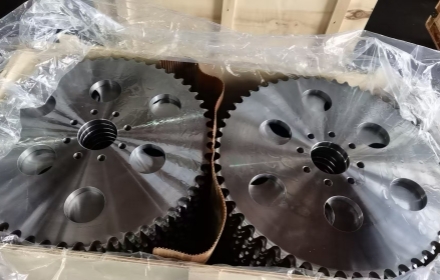 Construction chain sprocket
