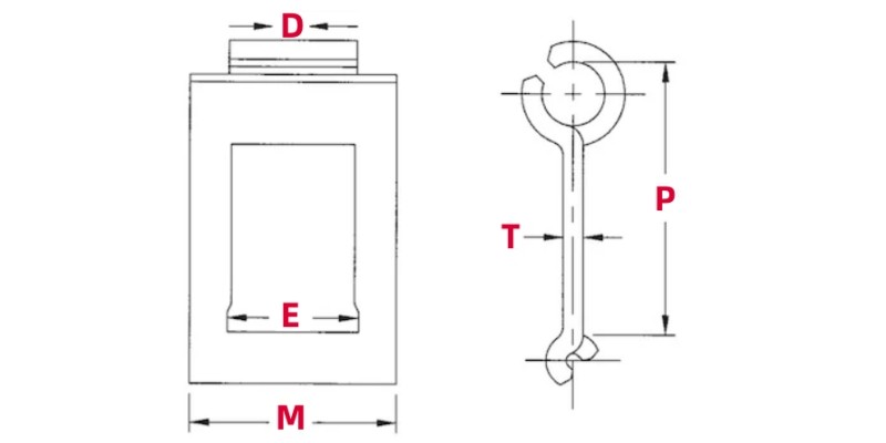 Steel Detachable Chain Size Chart