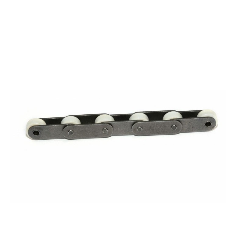 Double Pitch Conveyor Chain with Plastic Rollers