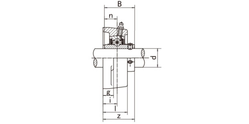 UCFL200 Oval Flanged Units Dimensions