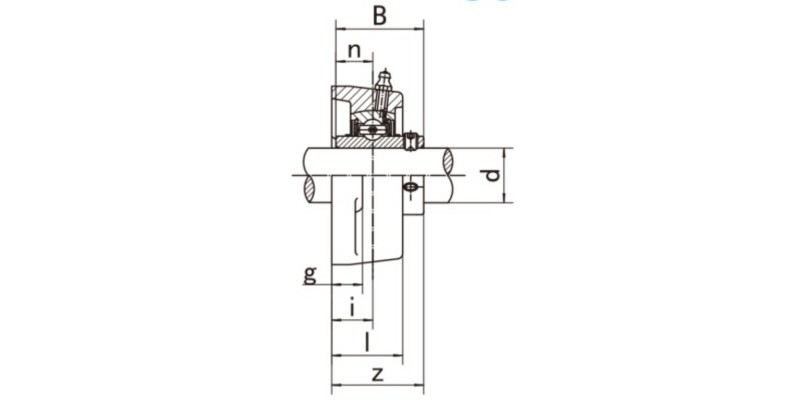 UCFT200 Oval Flanged Units Dimensions