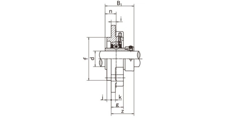 HCFC200 Flange Cartridge Units Dimensions