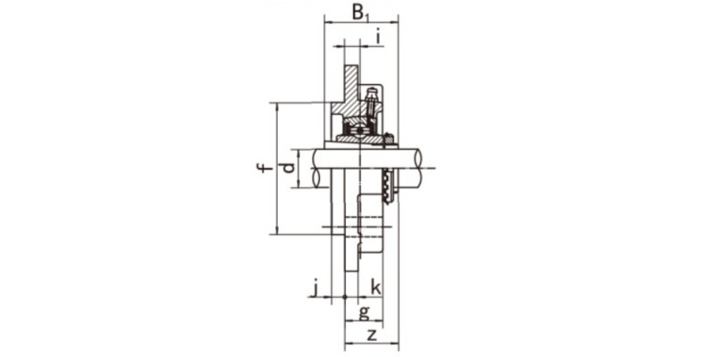 UCFC200 Flange Cartridge Units Dimensions
