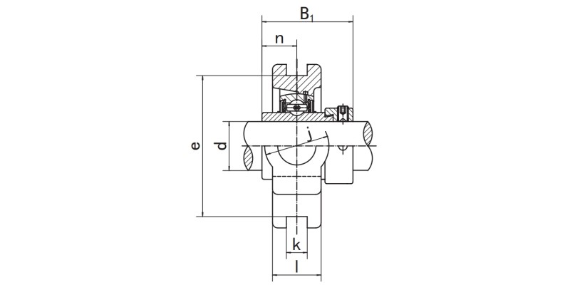 HCT200 Take-up Bearing Units Dimensions