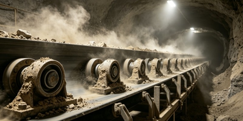 Pillow Block Bearing Units in Severe Contamination (Dust & Debris)