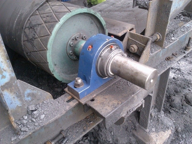 Pillow Block Bearing Unit in Mining Application
